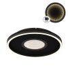 Globo Emory Plafondlamp LED Zwart, 1-licht