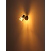 Globo Zachery Plafondlamp, Plafondspot, Wandlamp, Muurspot Zwart, 1-licht