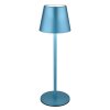 Globo Vannie Tafellamp LED Blauw, 1-licht