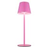 Globo Vannie Tafellamp LED Roze, 1-licht