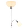 Globo Hinton Staande lamp Zilver, 1-licht