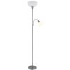 Globo Hinton Staande lamp Zilver, 1-licht