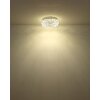 Globo Diann Plafondlamp LED Chroom, 1-licht