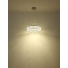 Globo Diann Hanglamp LED Chroom, 1-licht