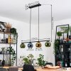 Koyoto Hanglamp, Kogellampje, Hanglamp Blauw, Goud, Groen, 4-lichts