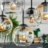 Ripoll Plafondlamp, Kogellampje Amber, Duidelijk, Rookkleurig, 5-lichts