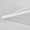 Omaro Plafondlamp, Paneel LED Wit, 1-licht, Kleurwisselaar