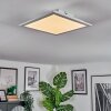 Omaro Plafondlamp, Paneel LED Wit, 1-licht, Kleurwisselaar