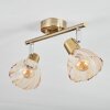 Saire Plafondlamp, Plafondspot Chroom, Messing, 2-lichts