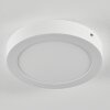 Omaro Plafondlamp, Paneel LED Wit, 1-licht, Kleurwisselaar