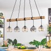 Koyoto Hanglamp, Kogellampje, Hanglamp Natuurlijke kleuren, Zwart, 5-lichts