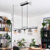 Gastor Hanglamp, Kogellampje, Hanglamp Amber, Duidelijk, Rookkleurig, 5-lichts