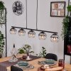 Koyoto Hanglamp, Kogellampje, Hanglamp Duidelijk, Rookkleurig, 5-lichts