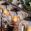 Koyoto Hanglamp, Kogellampje, Hanglamp Amber, Duidelijk, 5-lichts