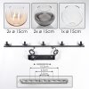 Koyoto Hanglamp, Kogellampje, Hanglamp Amber, Duidelijk, Rookkleurig, 5-lichts