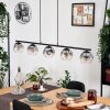 Ripoll Hanglamp, Kogellampje, Hanglamp Duidelijk, Rookkleurig, 5-lichts