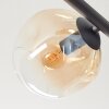 Ripoll Plafondlamp, Kogellampje Amber, Duidelijk, 5-lichts