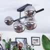 Chehalis Plafondlamp, Kogellampje Rookkleurig, 5-lichts