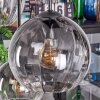Koyoto Hanglamp, Kogellampje, Hanglamp Duidelijk, Rookkleurig, 6-lichts