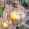 Koyoto Hanglamp, Kogellampje, Hanglamp Amber, Duidelijk, 6-lichts