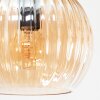 Koyoto Plafondlamp, Kogellampje Amber, 6-lichts