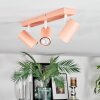 Javel Plafondlamp, Plafondspot Roze, Wit, 3-lichts