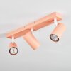 Javel Plafondlamp, Plafondspot Roze, Wit, 3-lichts