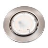 Osran Inbouw plafond armatuur, Plafondspot, Inbouw armatuur LED Nikkel mat, 3-lichts, Afstandsbediening