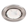 Osran Inbouw plafond armatuur, Plafondspot, Inbouw armatuur LED Nikkel mat, 3-lichts, Afstandsbediening