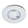 Paron Inbouw plafond armatuur, Plafondspot, Inbouw armatuur LED Chroom, 3-lichts, Afstandsbediening