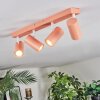 Javel Plafondlamp, Plafondspot Roze, Wit, 4-lichts