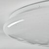Peran Plafondlamp LED Wit, 1-licht, Kleurwisselaar