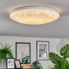 Peran Plafondlamp LED Wit, 1-licht, Kleurwisselaar