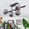 Chehalis Plafondlamp, Kogellampje Rookkleurig, 5-lichts