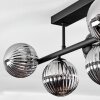 Chehalis Plafondlamp, Kogellampje Rookkleurig, 5-lichts