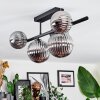 Chehalis Plafondlamp, Kogellampje Rookkleurig, 5-lichts