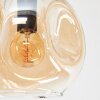 Ripoll Plafondlamp, Kogellampje Amber, 6-lichts