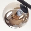 Gastor Plafondlamp, Kogellampje Rookkleurig, 5-lichts