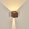 Tamarin Wandlamp voor buiten, Wandlamp LED Roest, 2-lichts