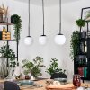 Gastor Hanglamp, Kogellampje, Hanglamp Wit, 3-lichts