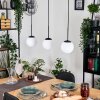 Gastor Hanglamp, Kogellampje, Hanglamp Wit, 3-lichts