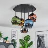 Koyoto Plafondlamp, Kogellampje 45 cm Blauw, Chroom, Goud, Groen, Koperkleurig, Rookkleurig, 5-lichts