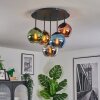 Koyoto Plafondlamp, Kogellampje 45 cm Blauw, Chroom, Goud, Groen, Koperkleurig, Rookkleurig, 5-lichts