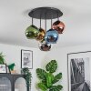 Koyoto Plafondlamp, Kogellampje 45 cm Blauw, Chroom, Goud, Groen, Koperkleurig, Rookkleurig, 5-lichts