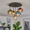 Koyoto Plafondlamp, Kogellampje Blauw, Goud, Groen, Duidelijk, Koperkleurig, Rookkleurig, 5-lichts