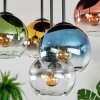 Koyoto Plafondlamp, Kogellampje Blauw, Goud, Groen, Duidelijk, Koperkleurig, Rookkleurig, 5-lichts
