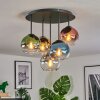Koyoto Plafondlamp, Kogellampje Blauw, Goud, Groen, Duidelijk, Koperkleurig, Rookkleurig, 5-lichts