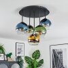 Koyoto Plafondlamp, Kogellampje 45 cm Blauw, Goud, Groen, Duidelijk, 5-lichts