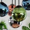 Gastor Plafondlamp, Kogellampje Blauw, Chroom, Groen, Koperkleurig, Rookkleurig, 5-lichts