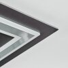 Lidor Plafondlamp LED Antraciet, Grijs, Zwart, 1-licht